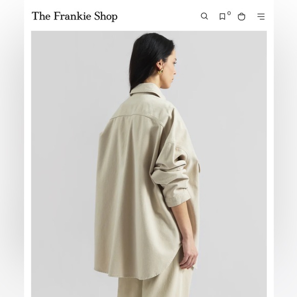 The Frankie Shop Dallas Denim Overshirt - Picture 4 of 9